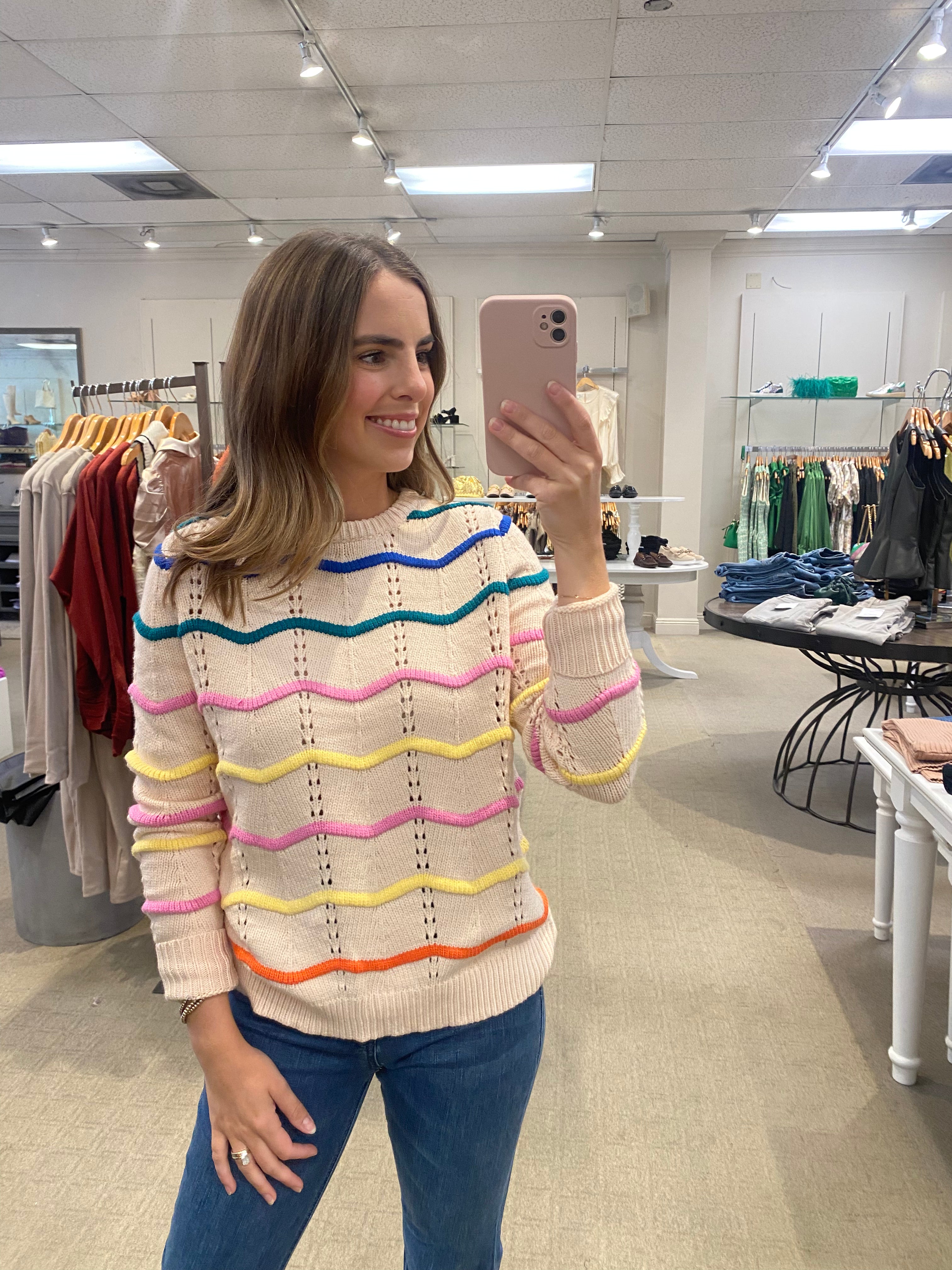 Lizzie Striped Sweater