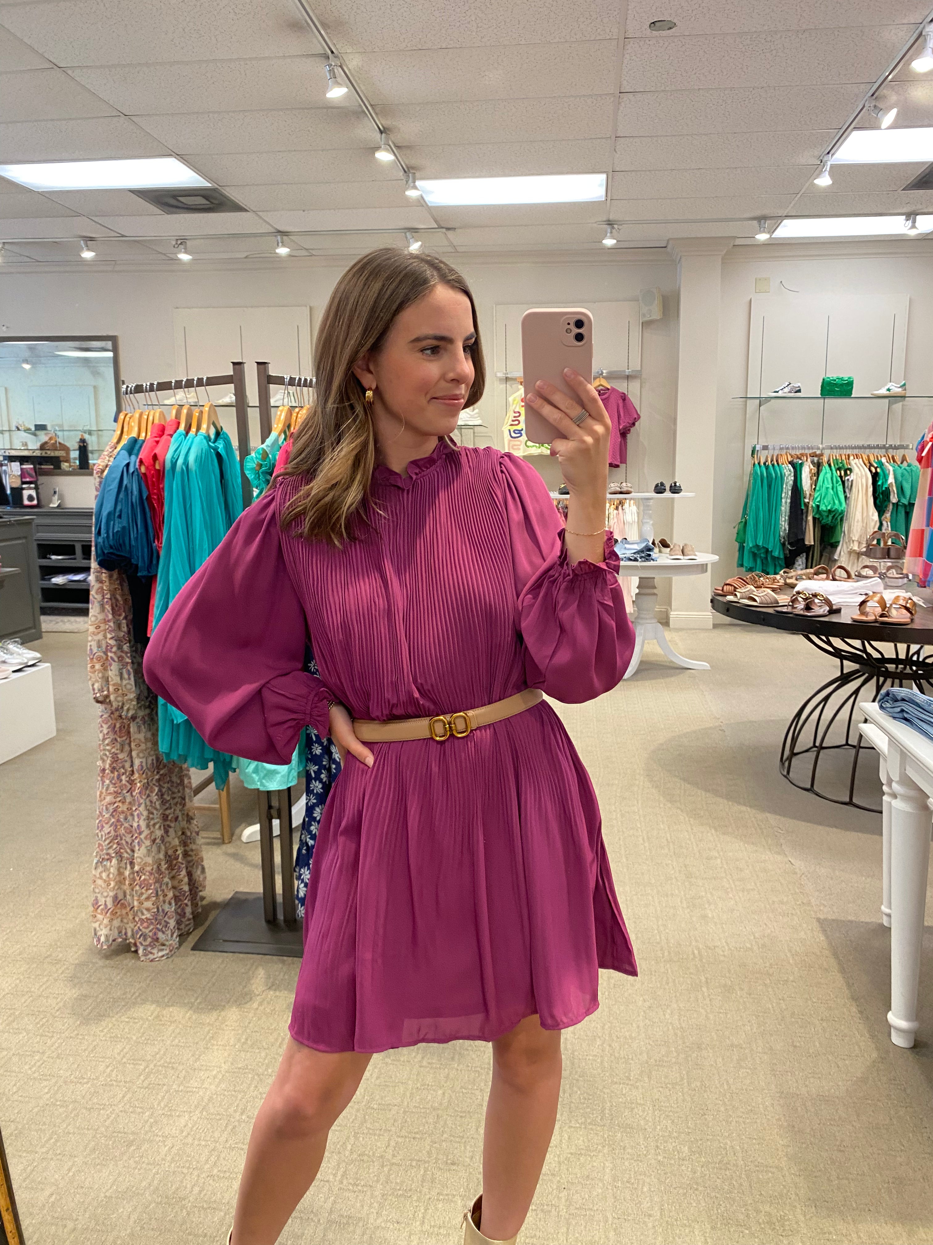 Ginger Dress Purple