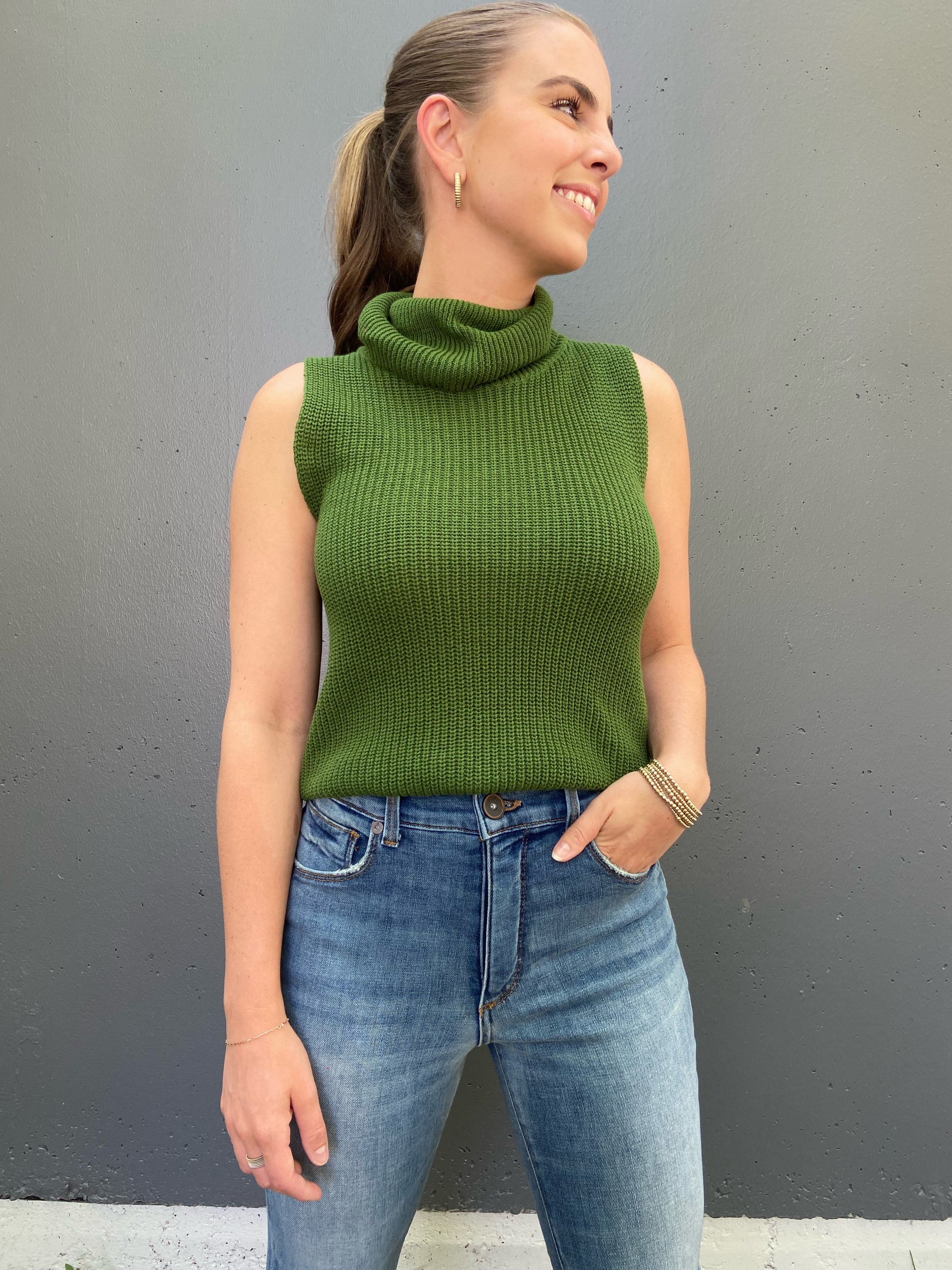 Lottie Sweater Green