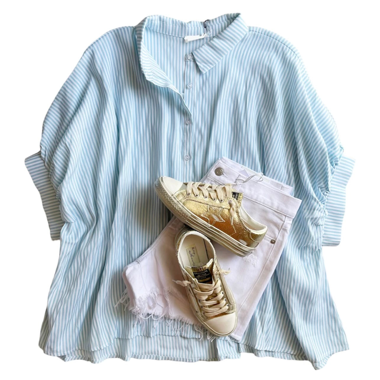 Nadia Top Light Blue