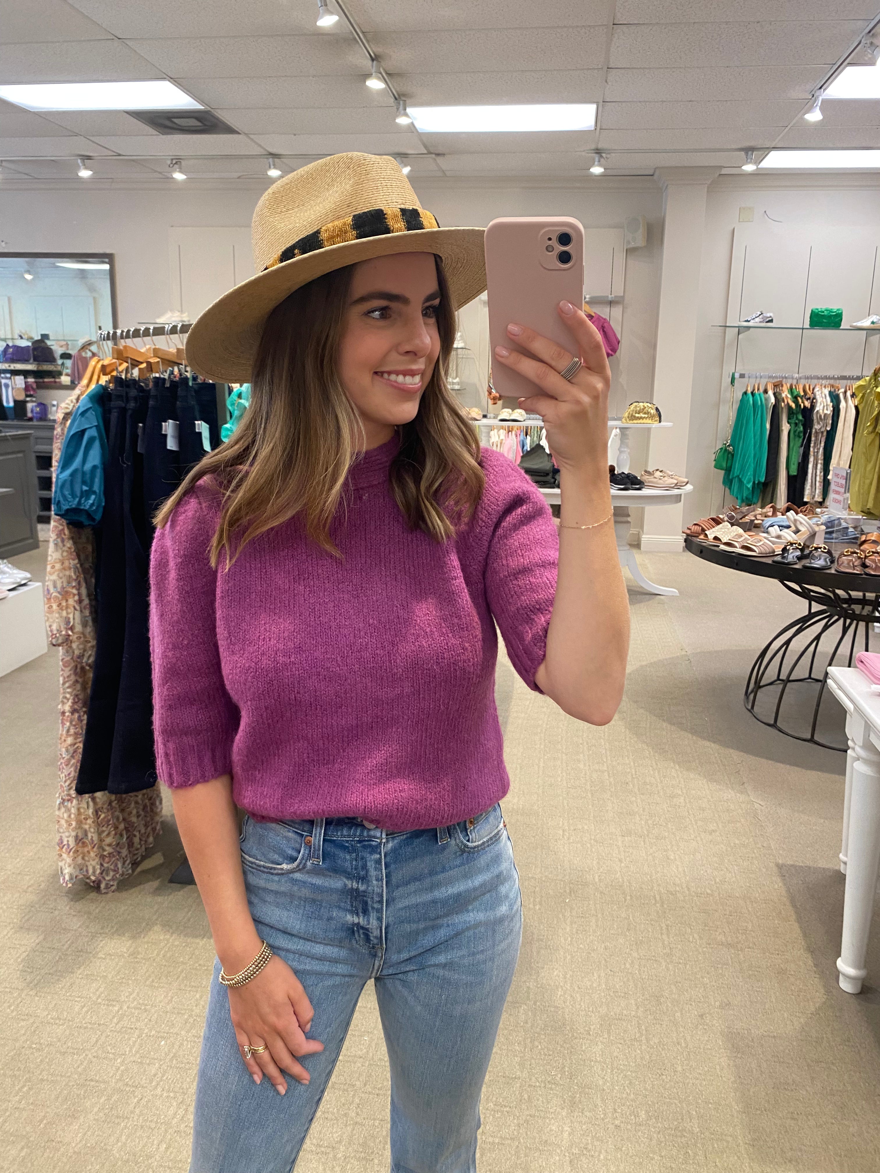 Kalyee Sweater Purple