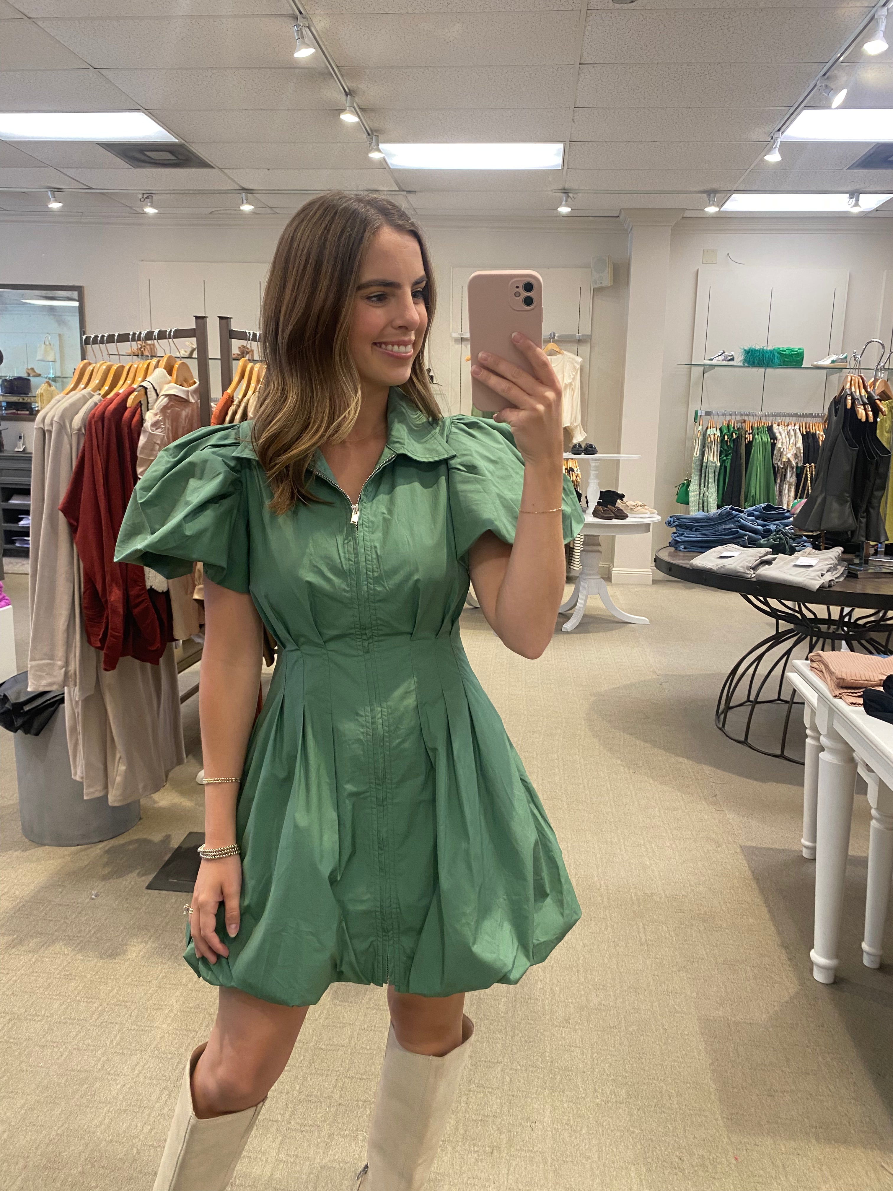 Dark Sage Dress