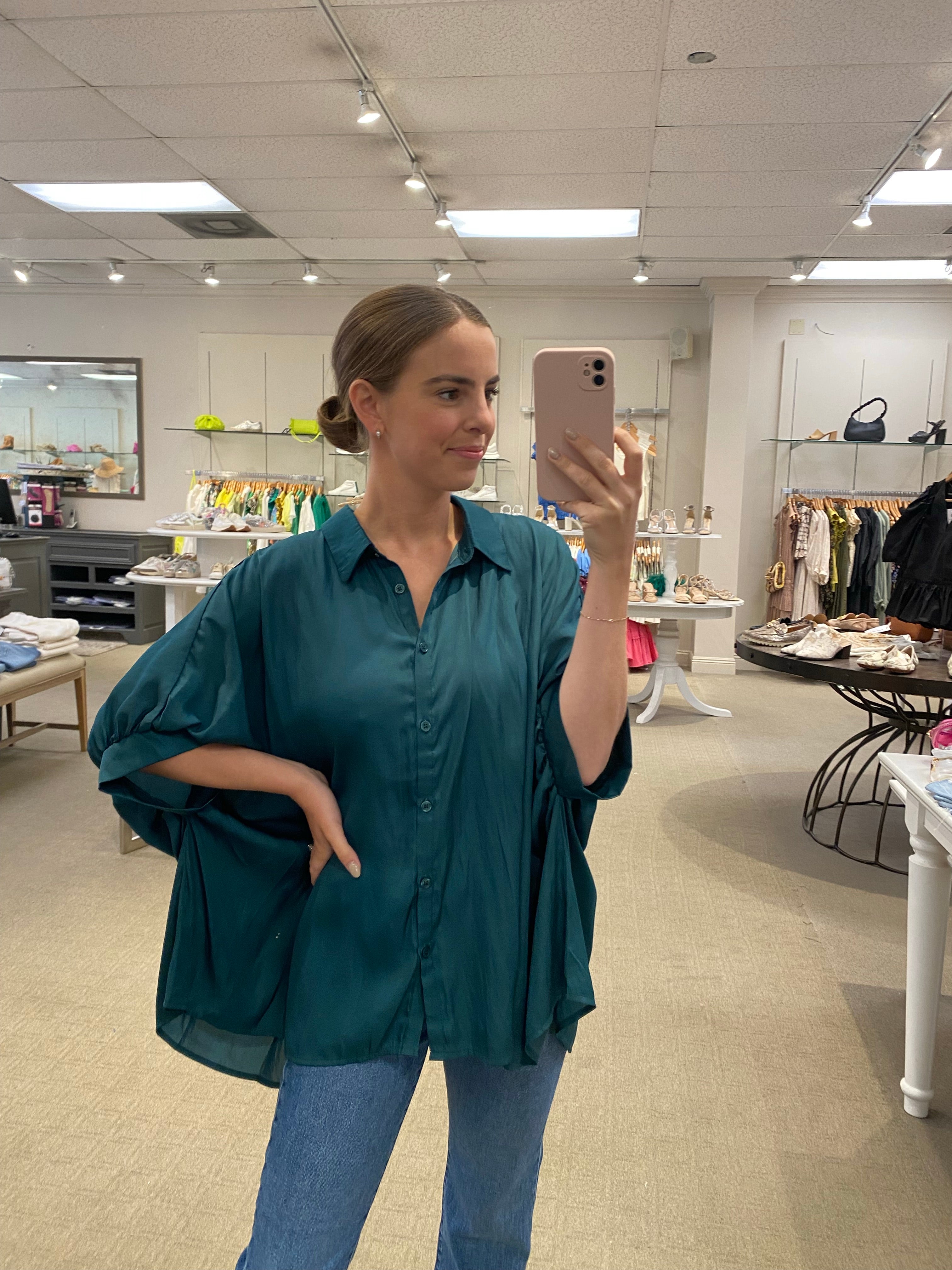 Nadia Top Green