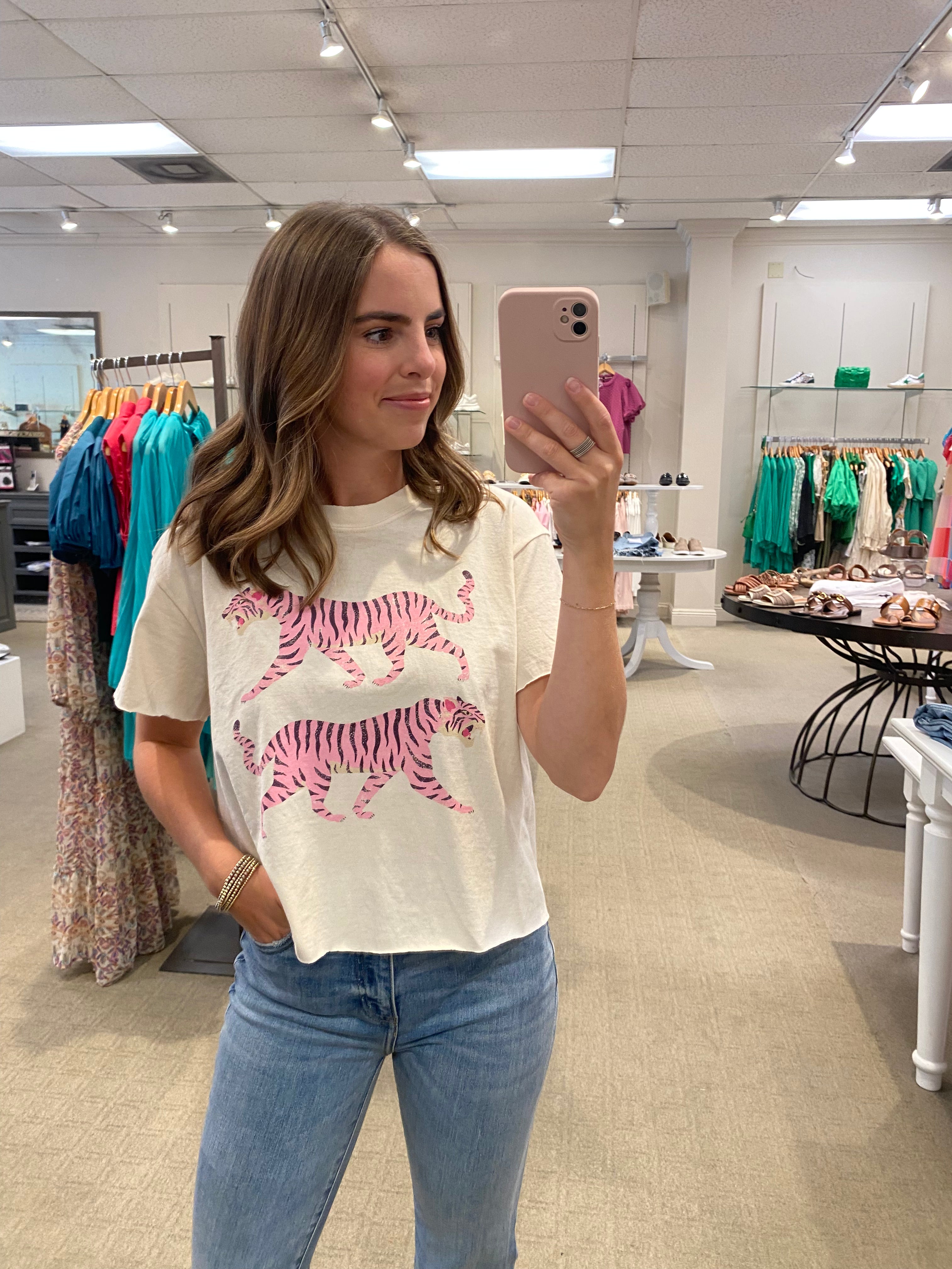 Sutton Tiger Top Ivory