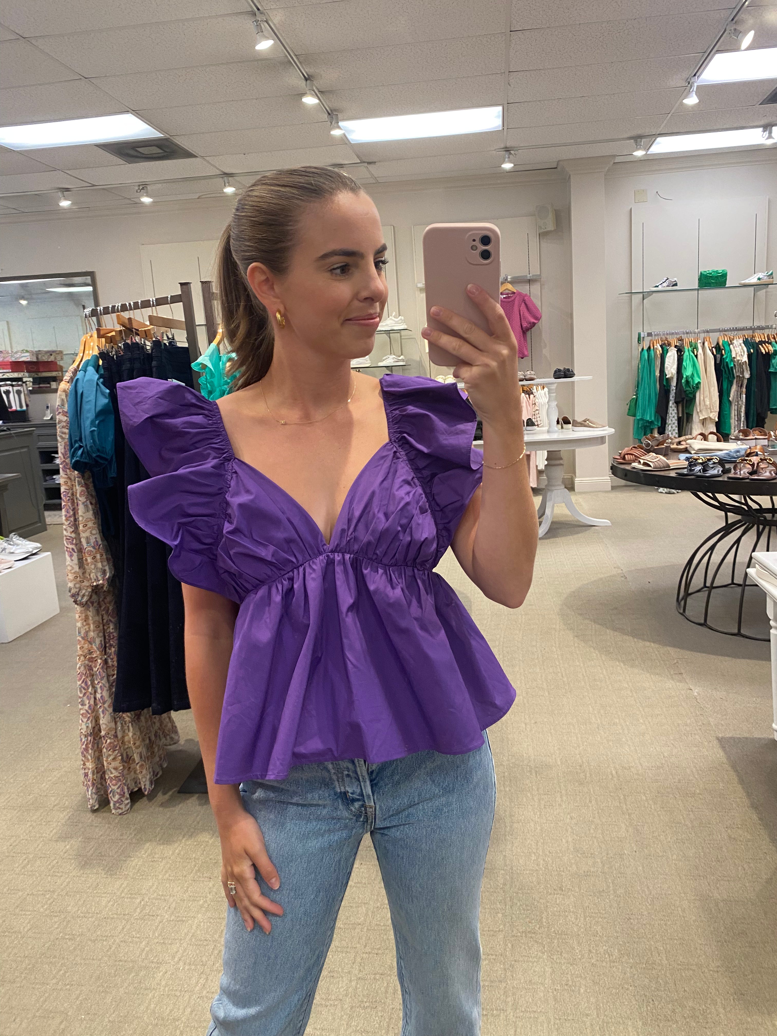 Tia Babydoll Top