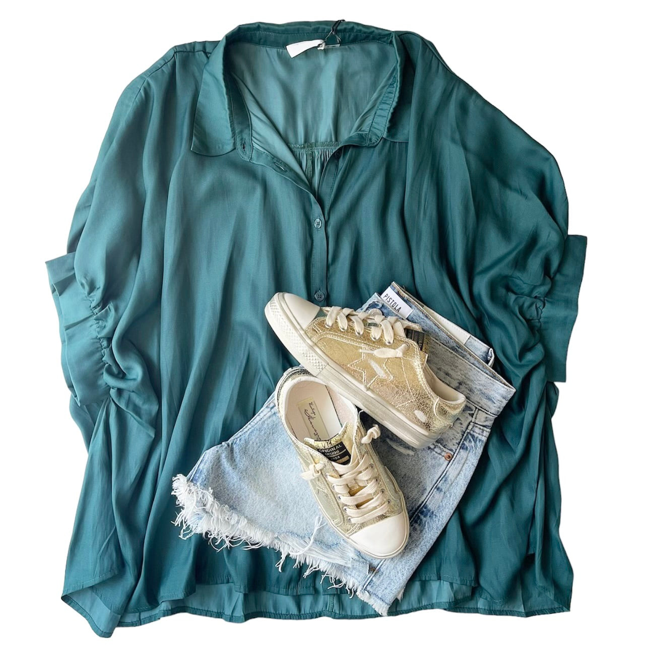 Nadia Top Green