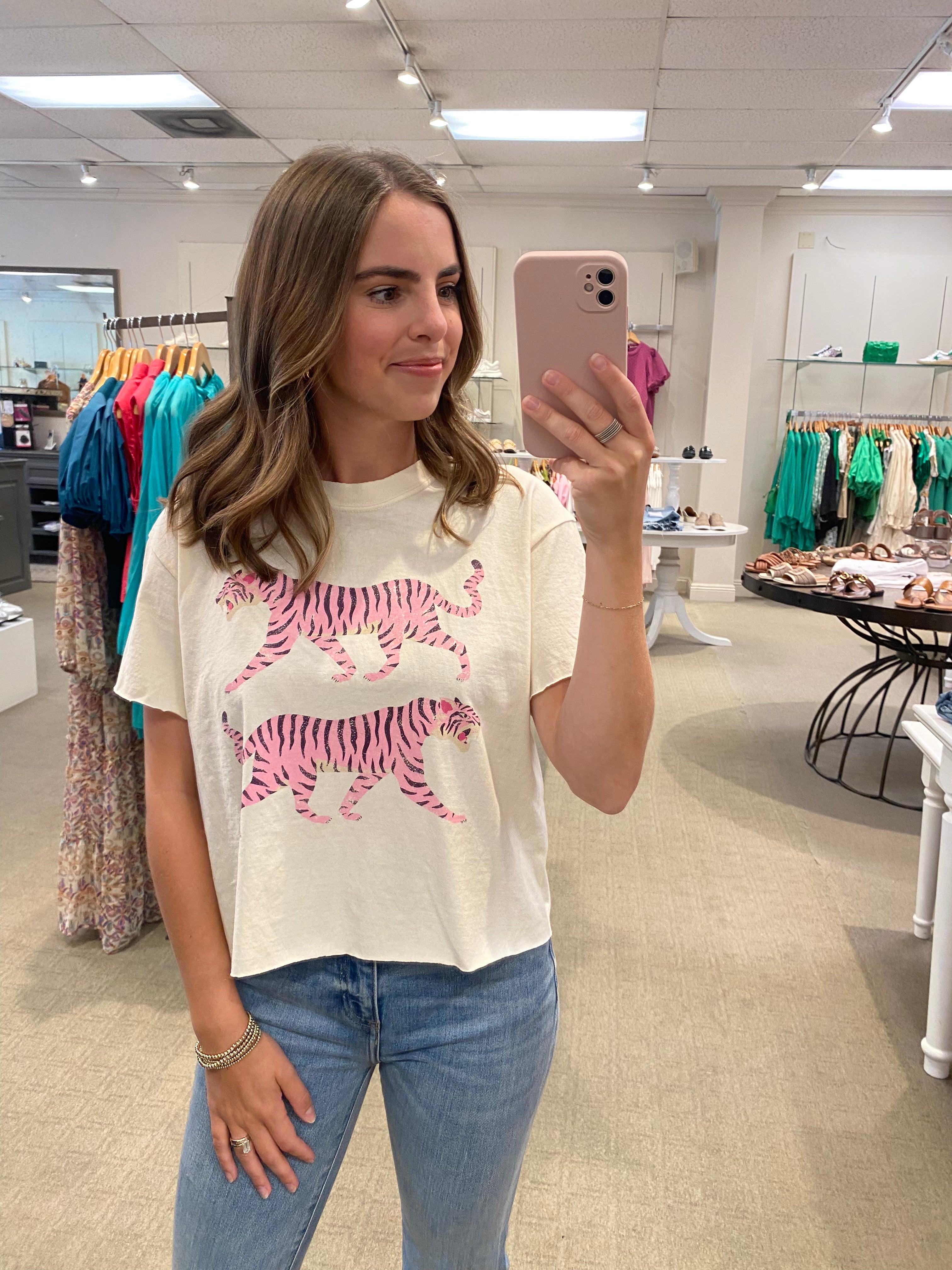Sutton Tiger Top Ivory
