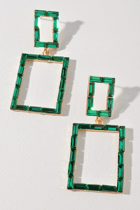 Rectangle Earrings