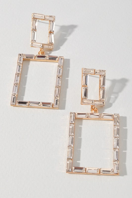 Rectangle Earrings