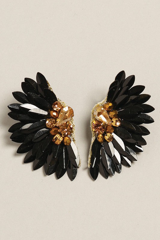 Feather Statement Earring