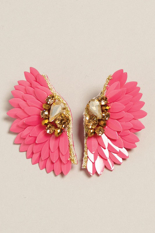 Feather Statement Earring