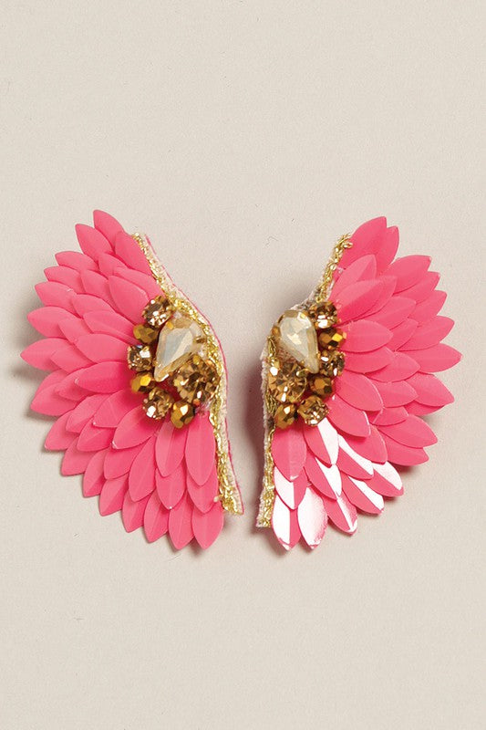 Feather Statement Earring