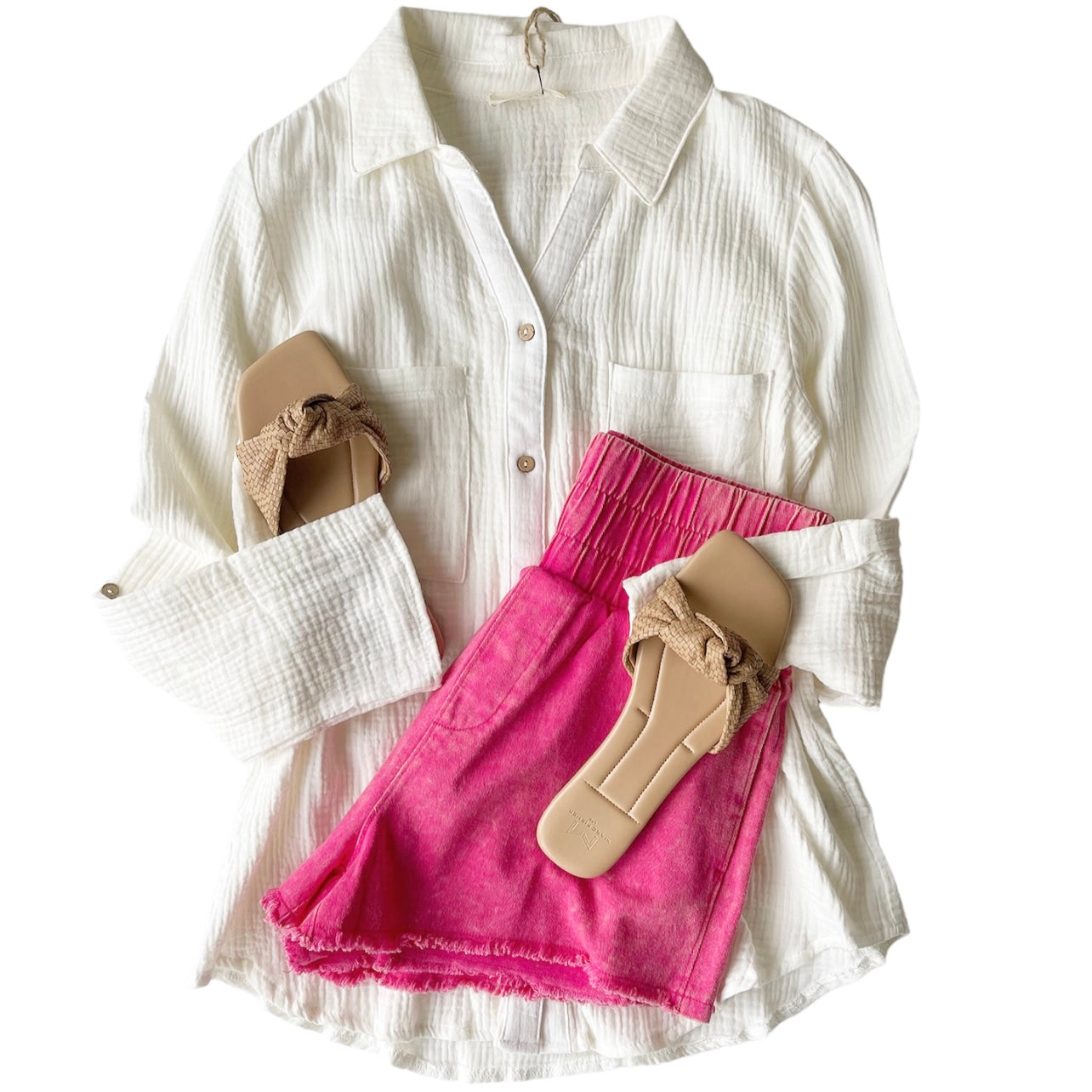 Twill Short Pink