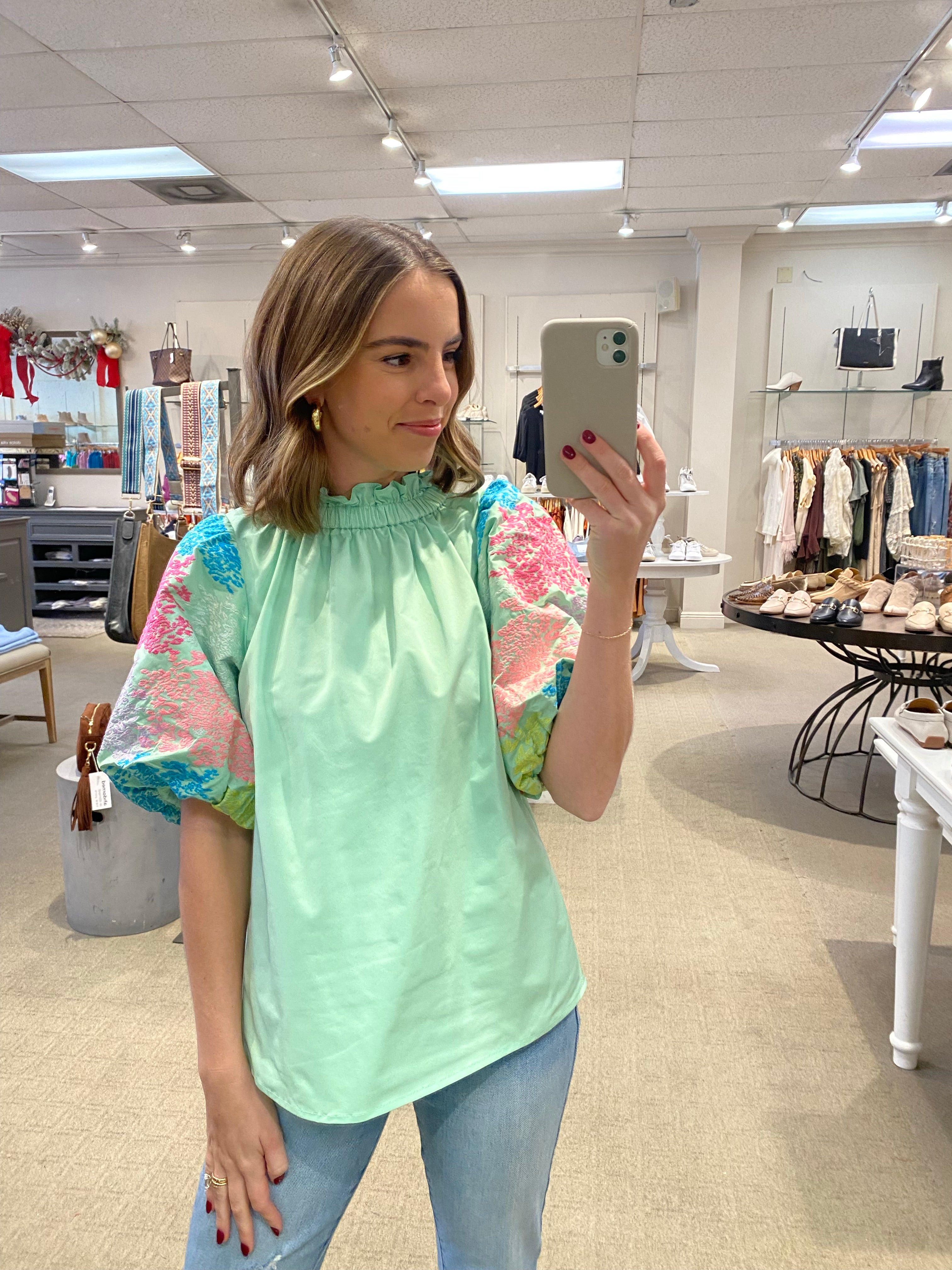 Maeve Top Mint